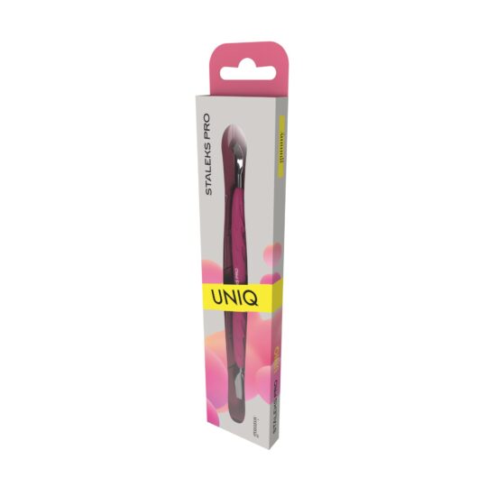 Empujador de manicura Staleks UNIQ 10 Tipo 4.2 (empujador redondeado estrecho + hoja curvada)