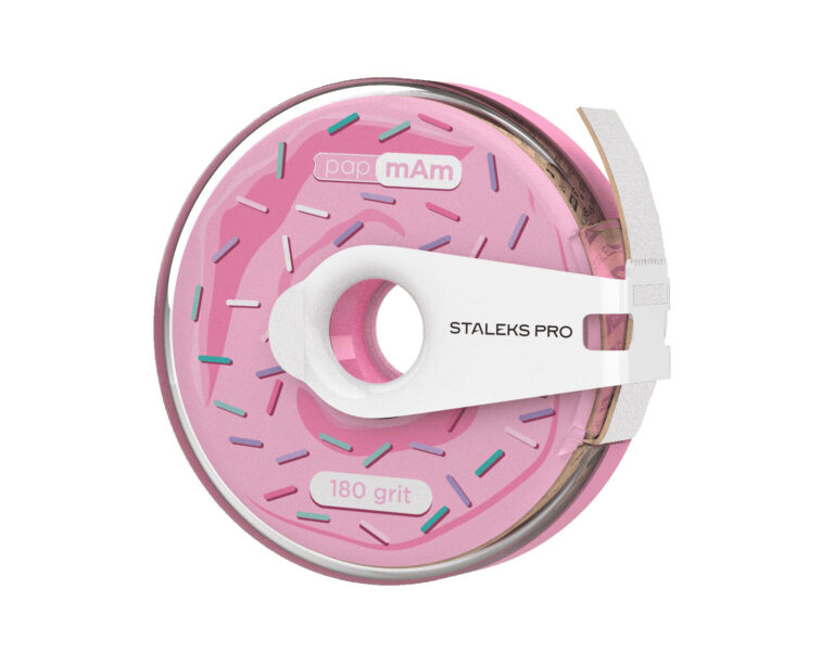 Donuts de lima desechable con recambios Pap Mam Staleks Pro Expert (6 m, blanco)