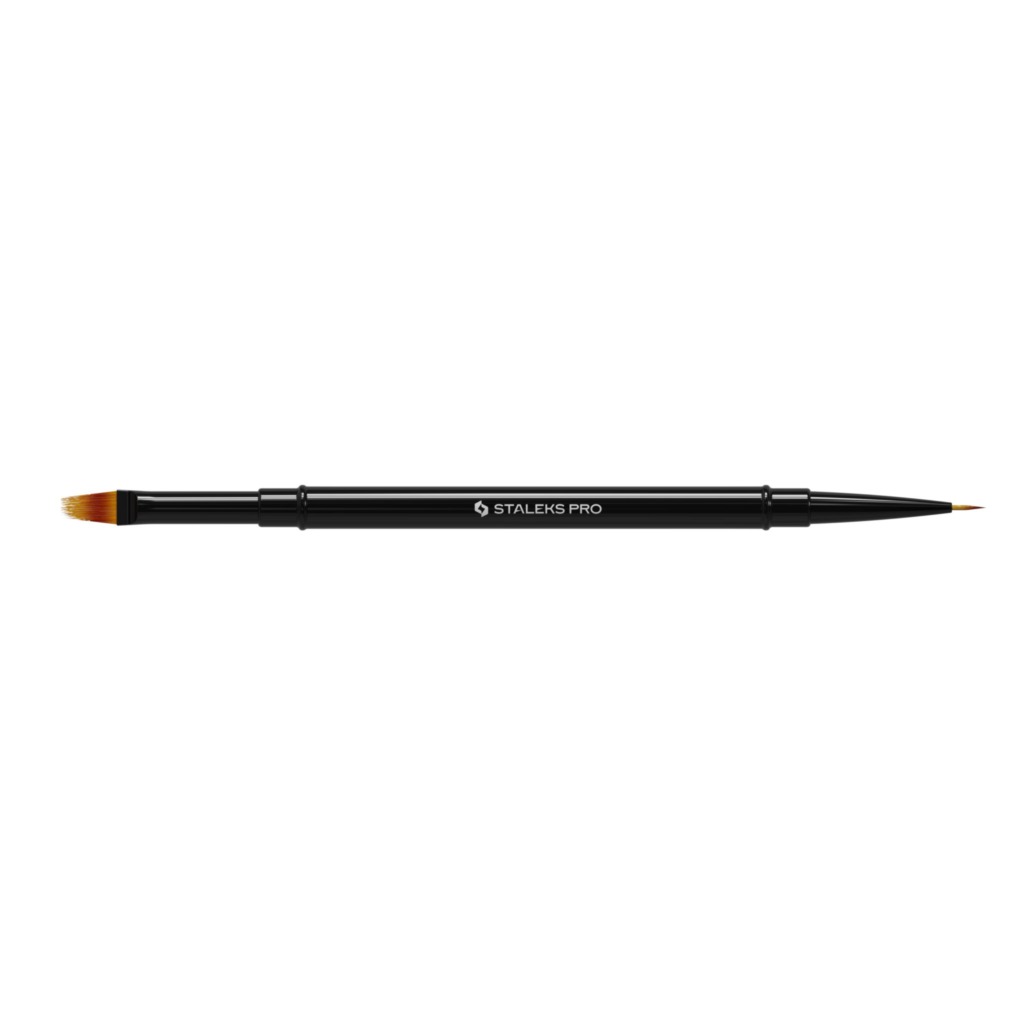 Pincel Profesional Doble Punta Staleks Expert Liner 7 mm / Degradado 11 mm