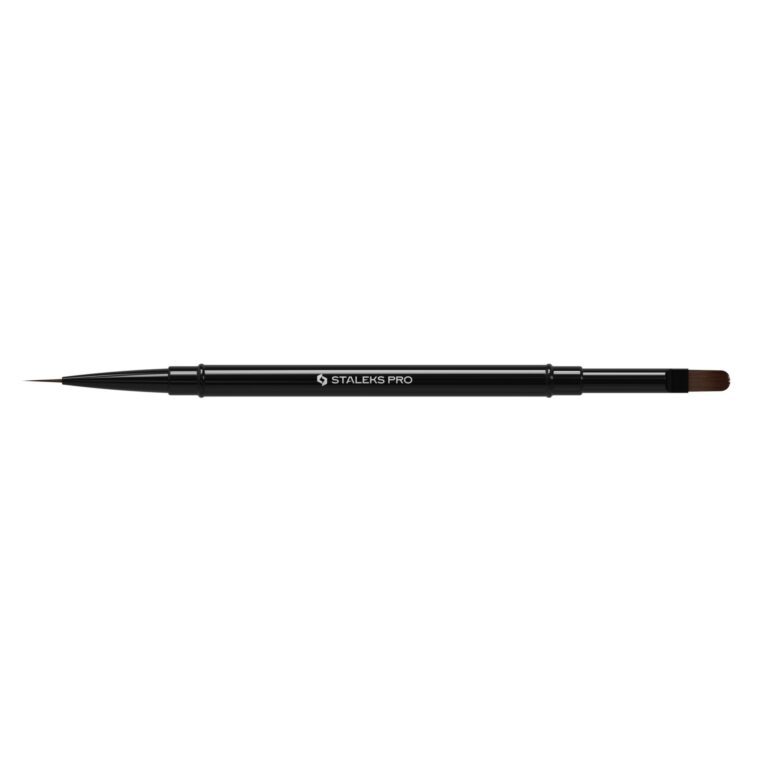 Pincel Profesional Doble Punta Staleks Expert Liner 10 mm / Gel 11 mm