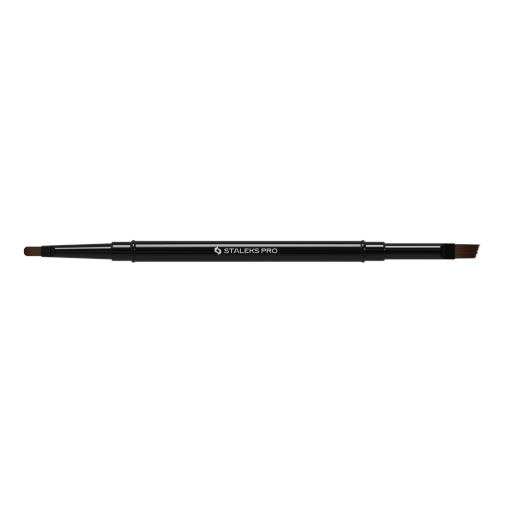 Pincel Profesional Doble Punta Staleks Expert Gel 7 mm / 9 mm