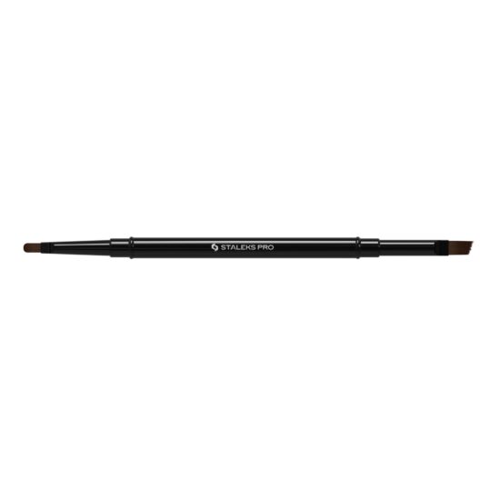 Pincel Profesional Doble Punta Staleks Expert Gel 7 mm / 9 mm