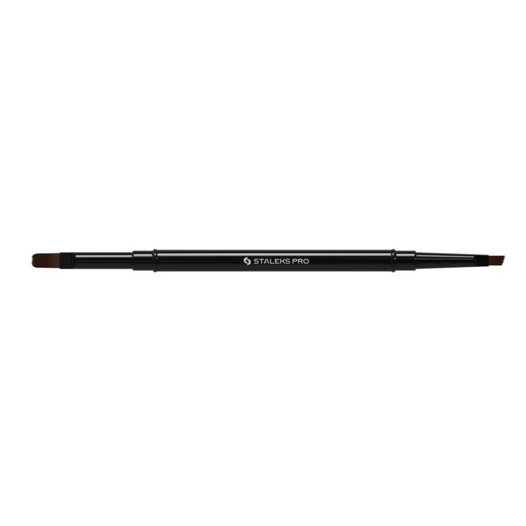 Pincel Profesional Doble Punta Staleks Expert Gel 11 mm / 7 mm