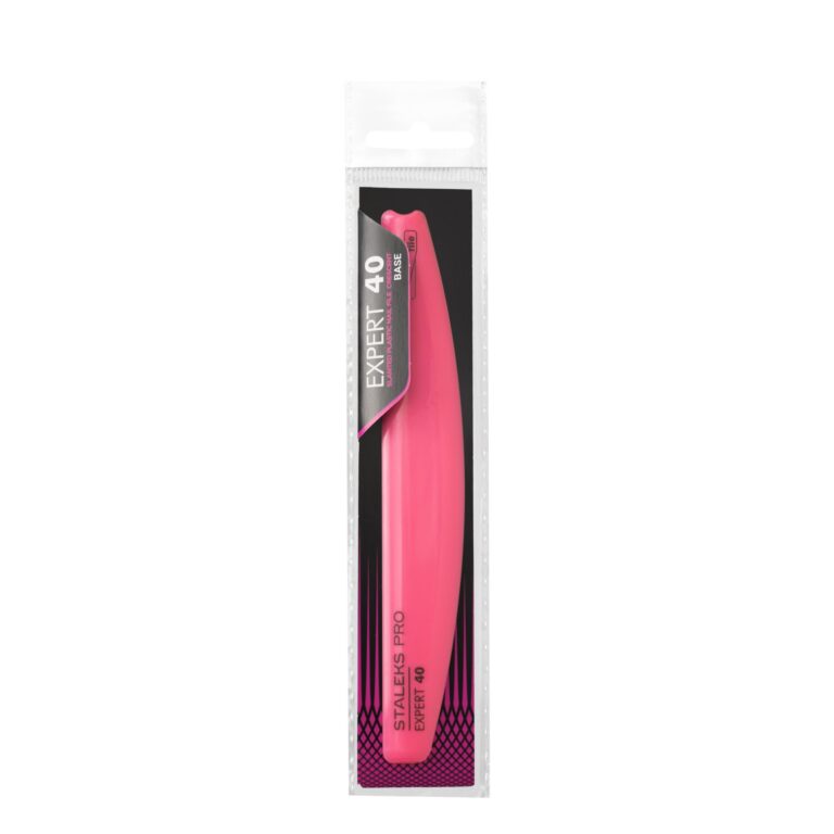 Base plástica para lima desechable STALEKS Expert 40 (forma luna biselada)