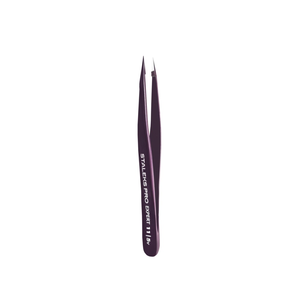 Pinza profesional para cejas Staleks TE-11/5