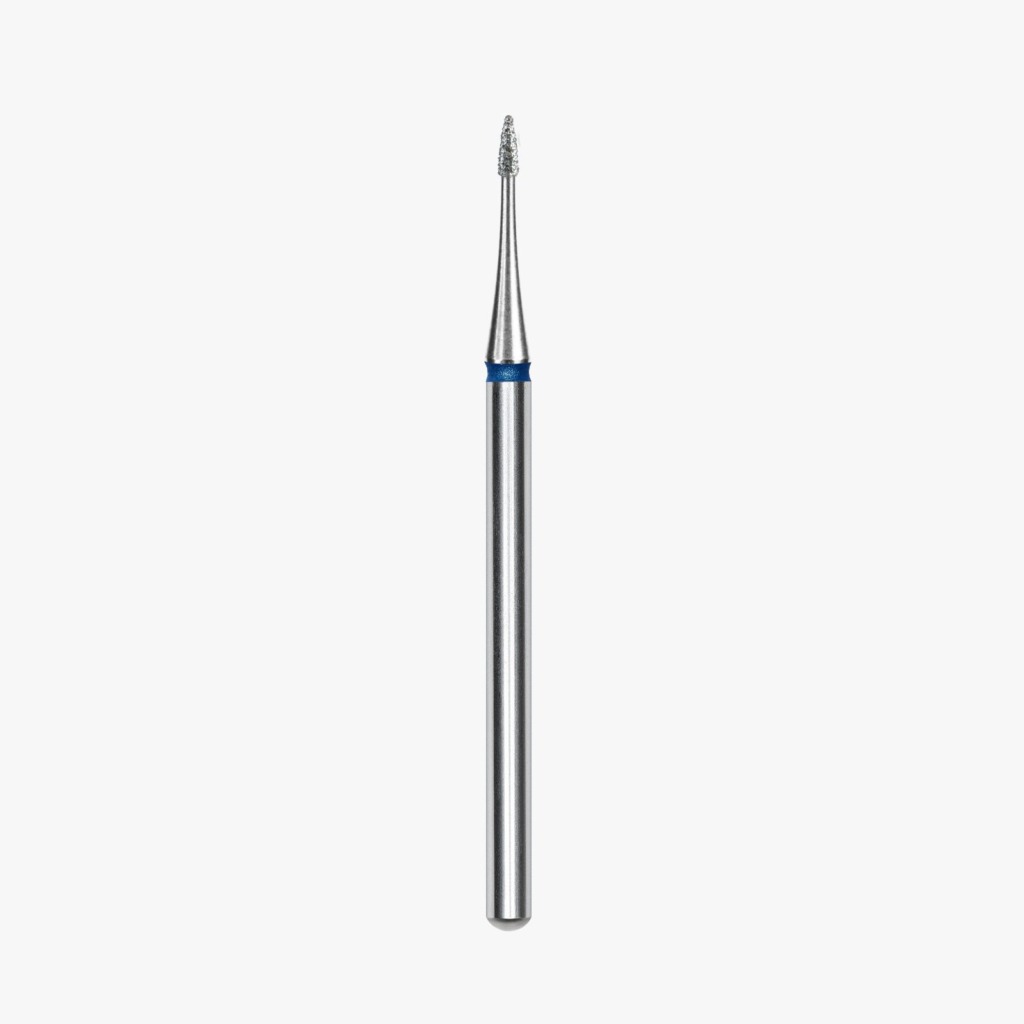 Fresa de Diamante Forma Mini Llama Staleks 3 mm (Azul)