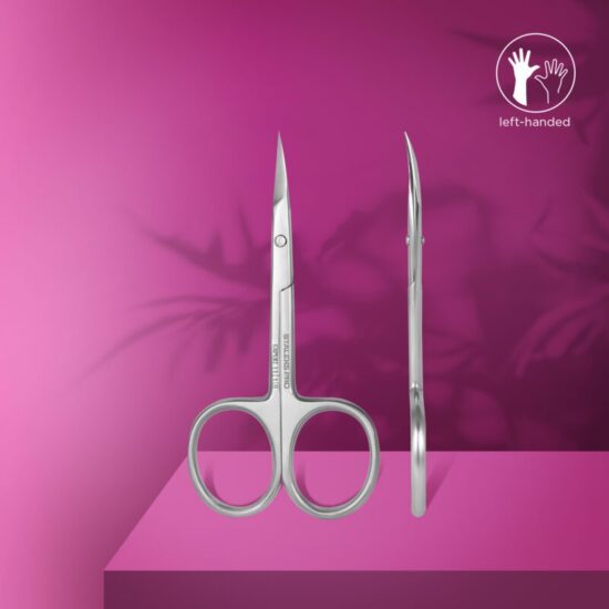 Tijeras para Cutícula para Zurdos EXPERT Staleks Tipo 1 (hoja 18 mm)