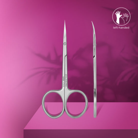 Tijeras para cutícula para zurdos STALEKS Expert 11 Tipo 3