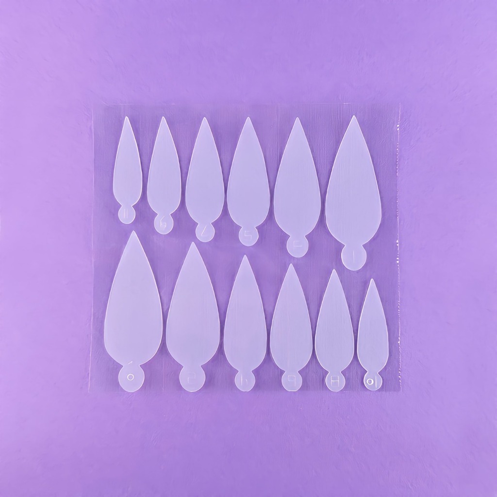 DNKa' Professional nail molds, 36pcs #0001