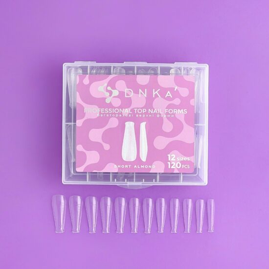 DNKa' Top Nail Forms Short Almond,120pcs