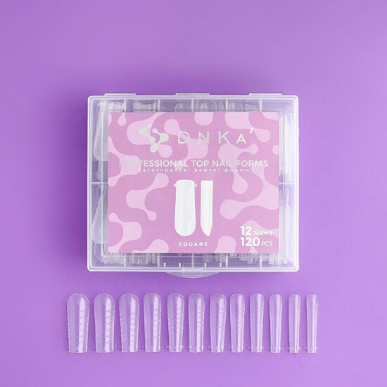 DNKa' Top Nail Forms Square,120pcs