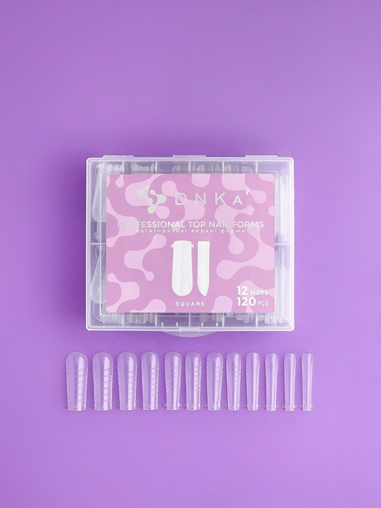 DNKa' Top Nail Forms Square,120pcs