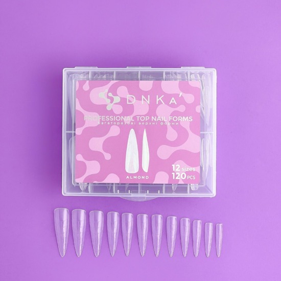 DNKa' Top Nail Forms Almond,120pcs