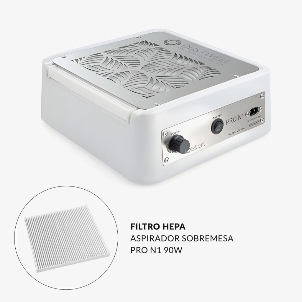 Aspirador de sobremesa para manicura DustWell Pro N1 (90 W)