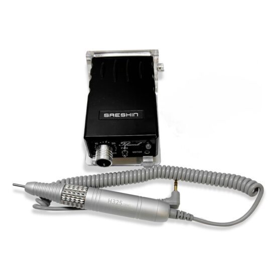 Torno micromotor Saeshin Brilliant Thumb negro (30.000 rpm)
