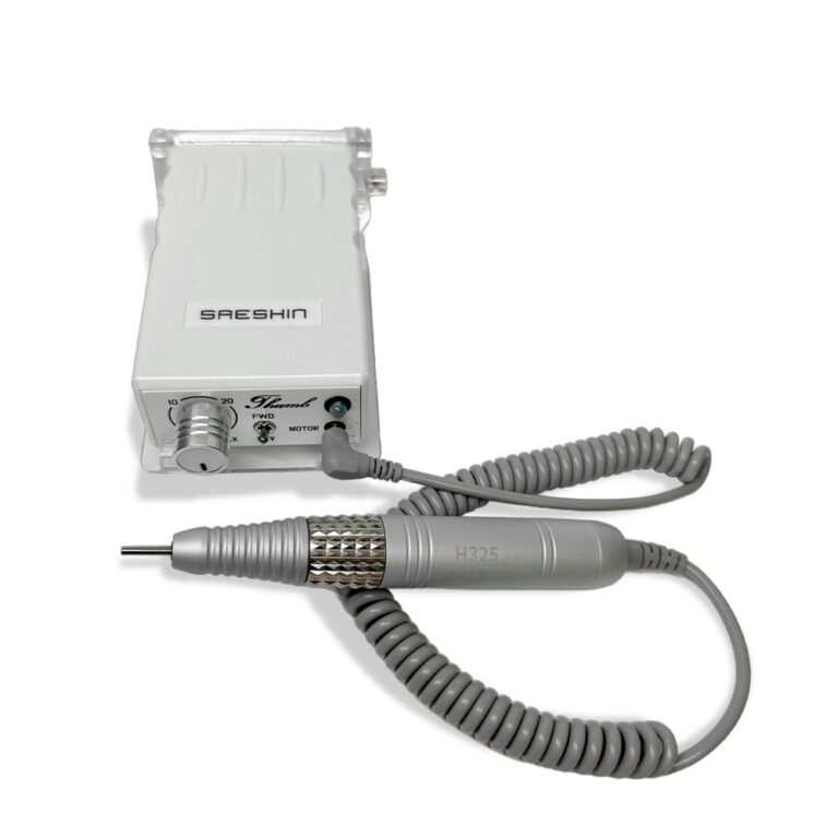 Torno micromotor Saeshin Brilliant Thumb blanco (30.000 rpm)