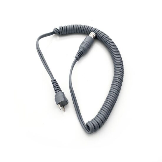Cable conector rizado