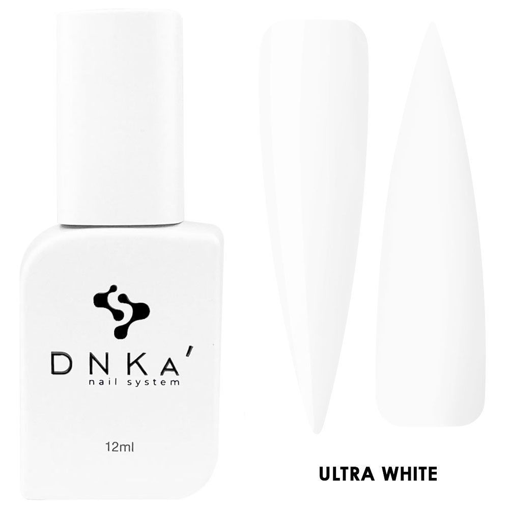 DNKa' Gel Polish ULTRA WHITE, 12 ml