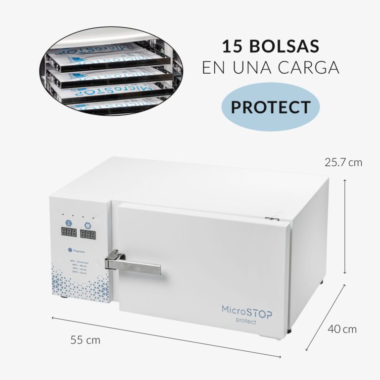 Esterilizador horno de calor seco Microstop Protect (nuevo modelo)