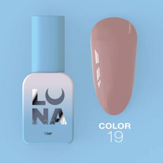 Lunamoon Esmalte Semipermanente nr19 8ml