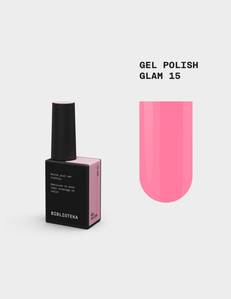 BIBLIOTEKA Esmalte № 15 Glam, 10 ml