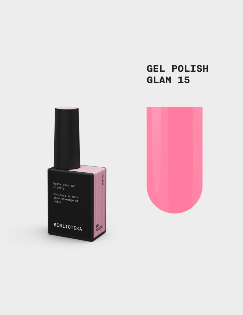BIBLIOTEKA Esmalte № 15 Glam, 10 ml