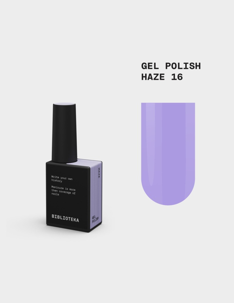 BIBLIOTEKA Esmalte № 16 Haze, 10 ml