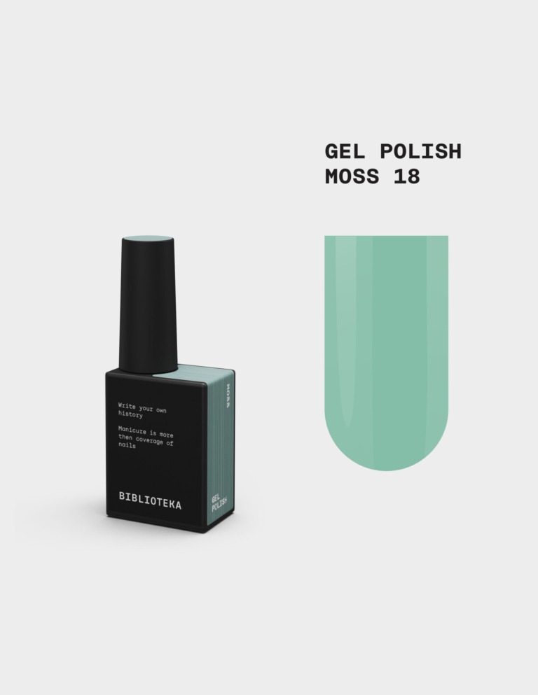 BIBLIOTEKA Esmalte № 18 Moss, 10 ml