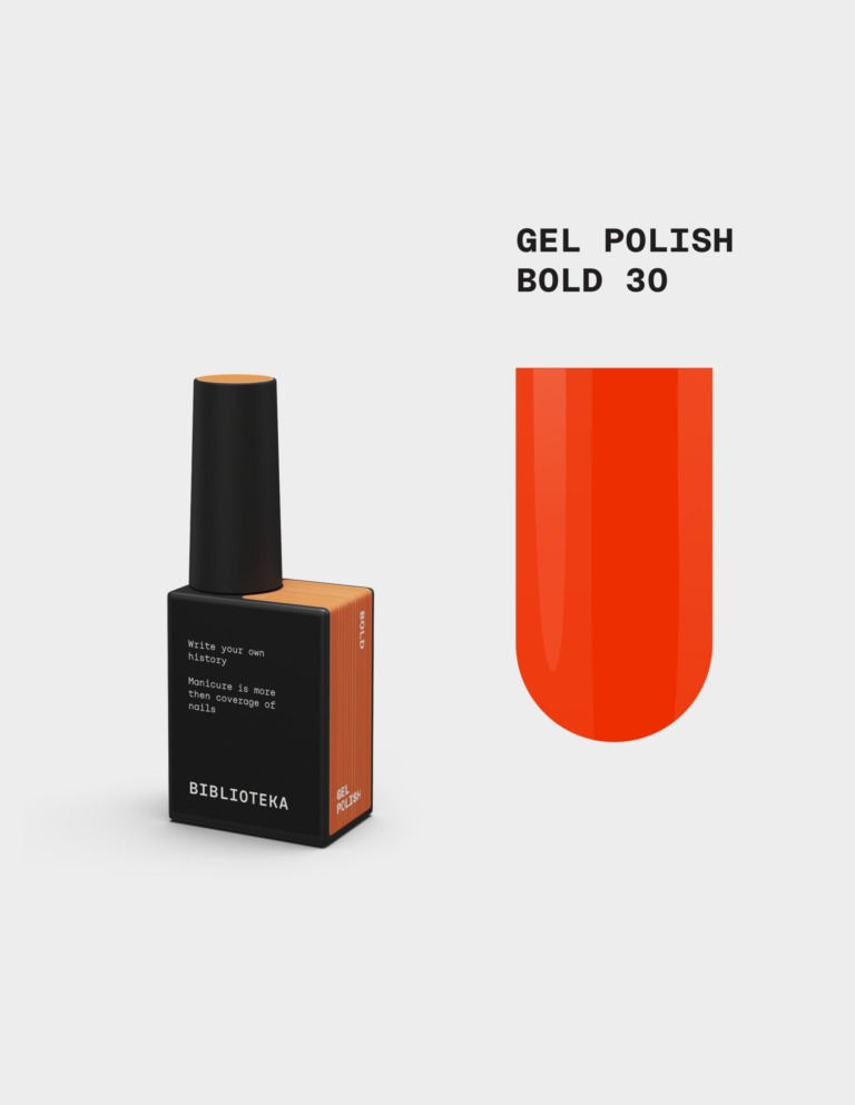 BIBLIOTEKA Esmalte № 30 Bold, 10 ml