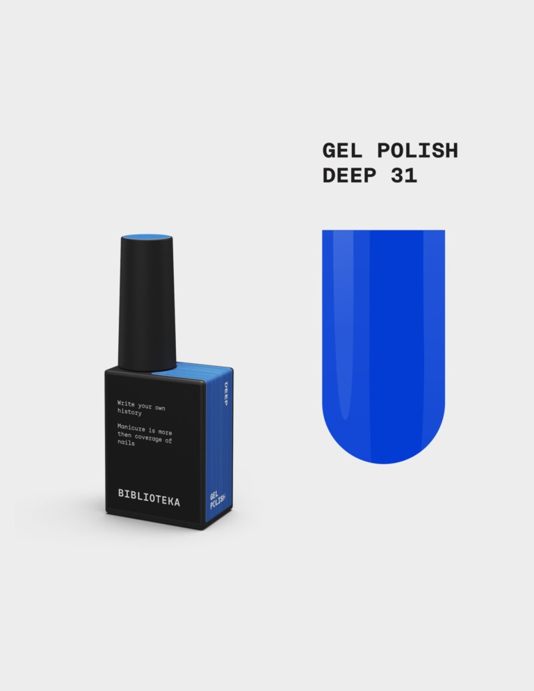 BIBLIOTEKA Esmalte № 31 Deep, 10 ml