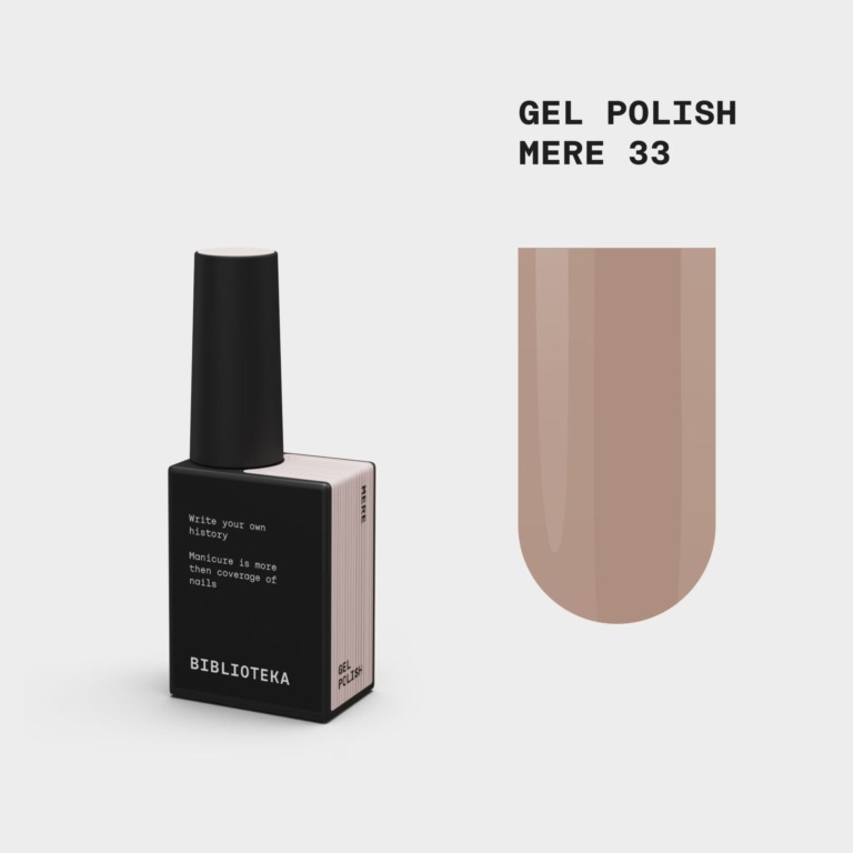 BIBLIOTEKA Esmalte № 33 Mere, 10 ml