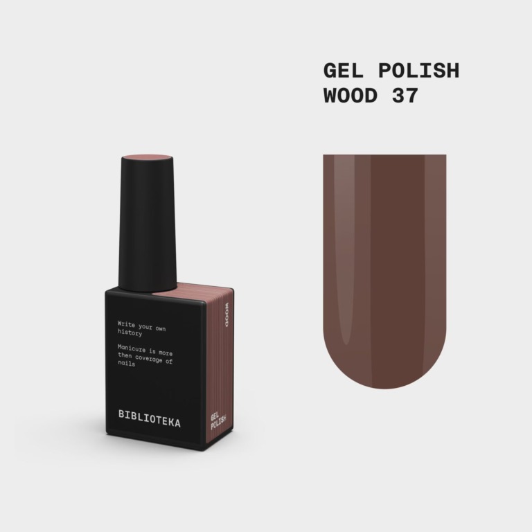 BIBLIOTEKA Esmalte № 37 Wood, 10 ml