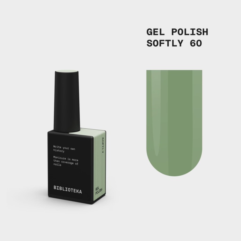 BIBLIOTEKA Esmalte № 60 Softly, 10 ml