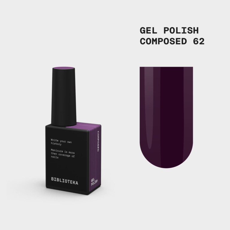 BIBLIOTEKA Esmalte № 62 Composed, 10 ml