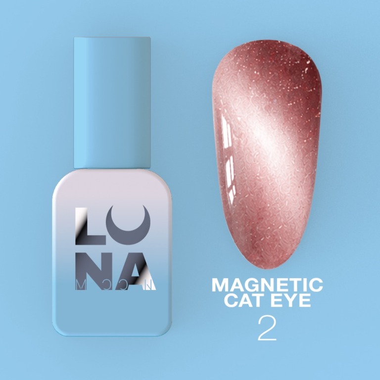 Lunamoon Esmalte Semipermanente Magnetic Cat Eye nr2 8ml