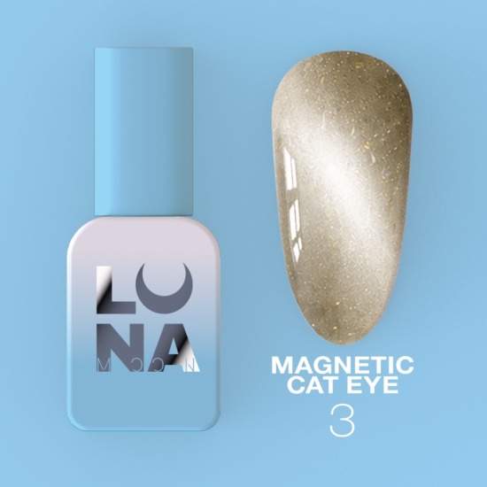Lunamoon Esmalte Semipermanente Magnetic Cat Eye nr3 8ml