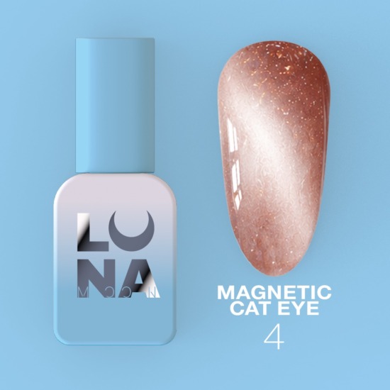 Lunamoon Esmalte Semipermanente Magnetic Cat Eye nr4 8ml