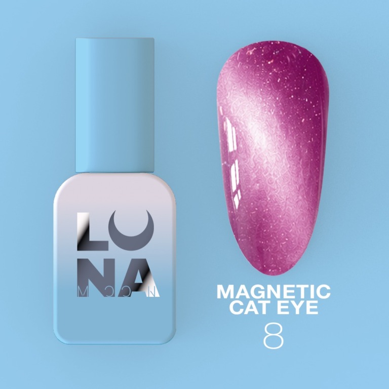 Lunamoon Esmalte Semipermanente Magnetic Cat Eye nr8 8ml
