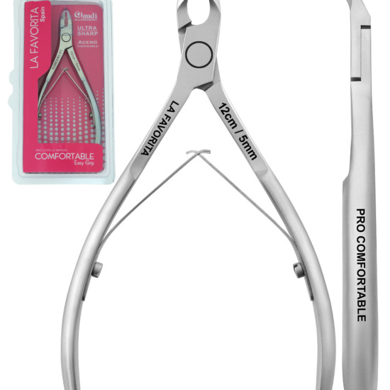 Alicates para cuticulas 12cm 5mm