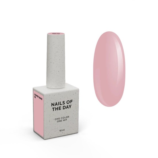 NAILSOFTHEDAY Cover Base New Formula 03, 10 ml