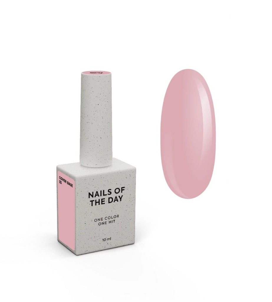 NAILSOFTHEDAY Cover Base New Formula 03, 10 ml