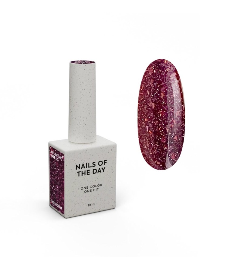 NAILSOFTHENIGHT Base reflectante 12, 10 ml