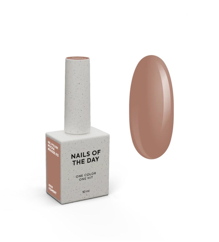 NAILSOFTHEDAY Esmalte semipermanente Let’s Special Mocha Mousse, 10 ml