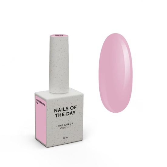 NAILSOFTHEDAY Cover Base New Formula 02, 10 ml