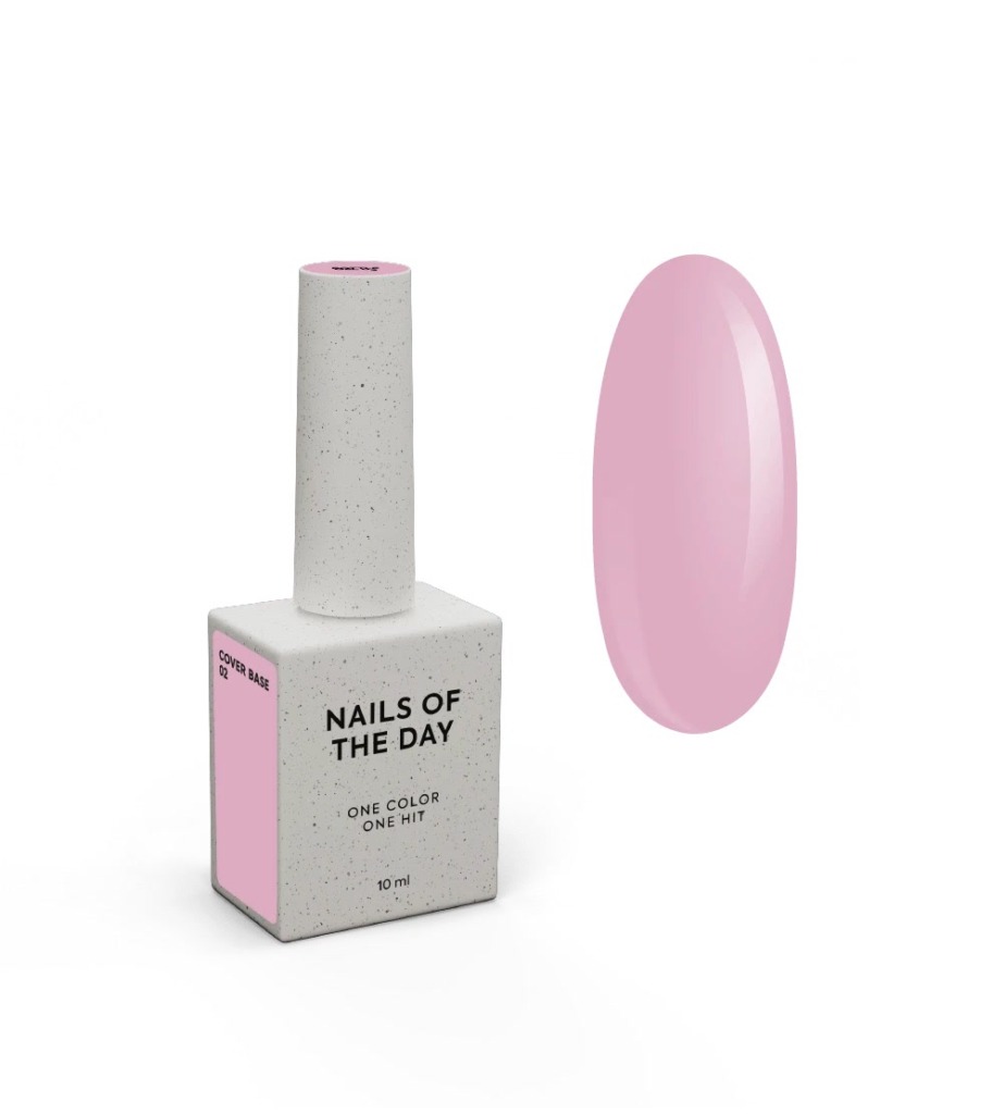 NAILSOFTHEDAY Cover Base New Formula 02, 10 ml