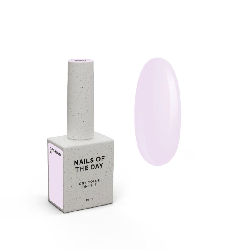 NAILSOFTHEDAY Cover Base New Formula 01, 10 ml