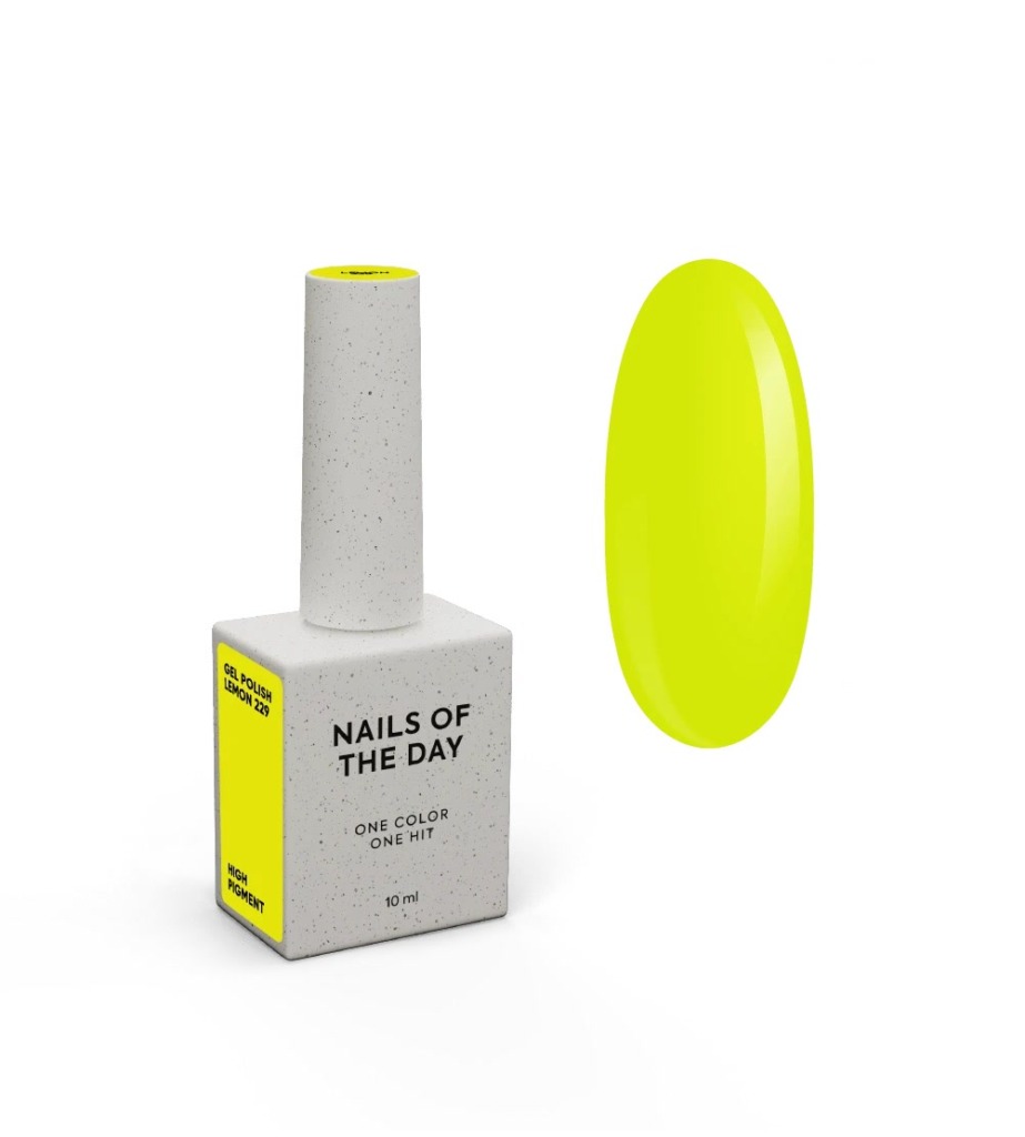 NAILSOFTHEDAY Esmalte semipermanente Let’s Special Lemon, 10 ml