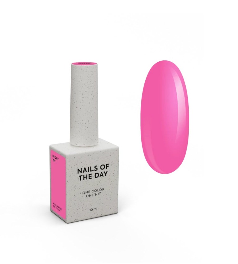 NAILSOFTHEDAY Esmalte semipermanente Peony, 10 ml