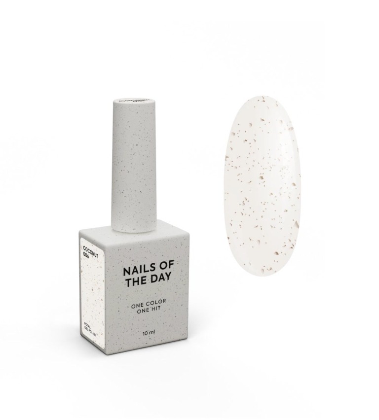 NAILSOFTHEDAY Esmalte semipermanente Coconut, 10 ml