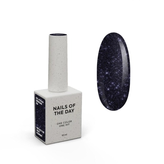 NAILSOFTHENIGHT Esmalte semipermanente Obsidian, 10 ml